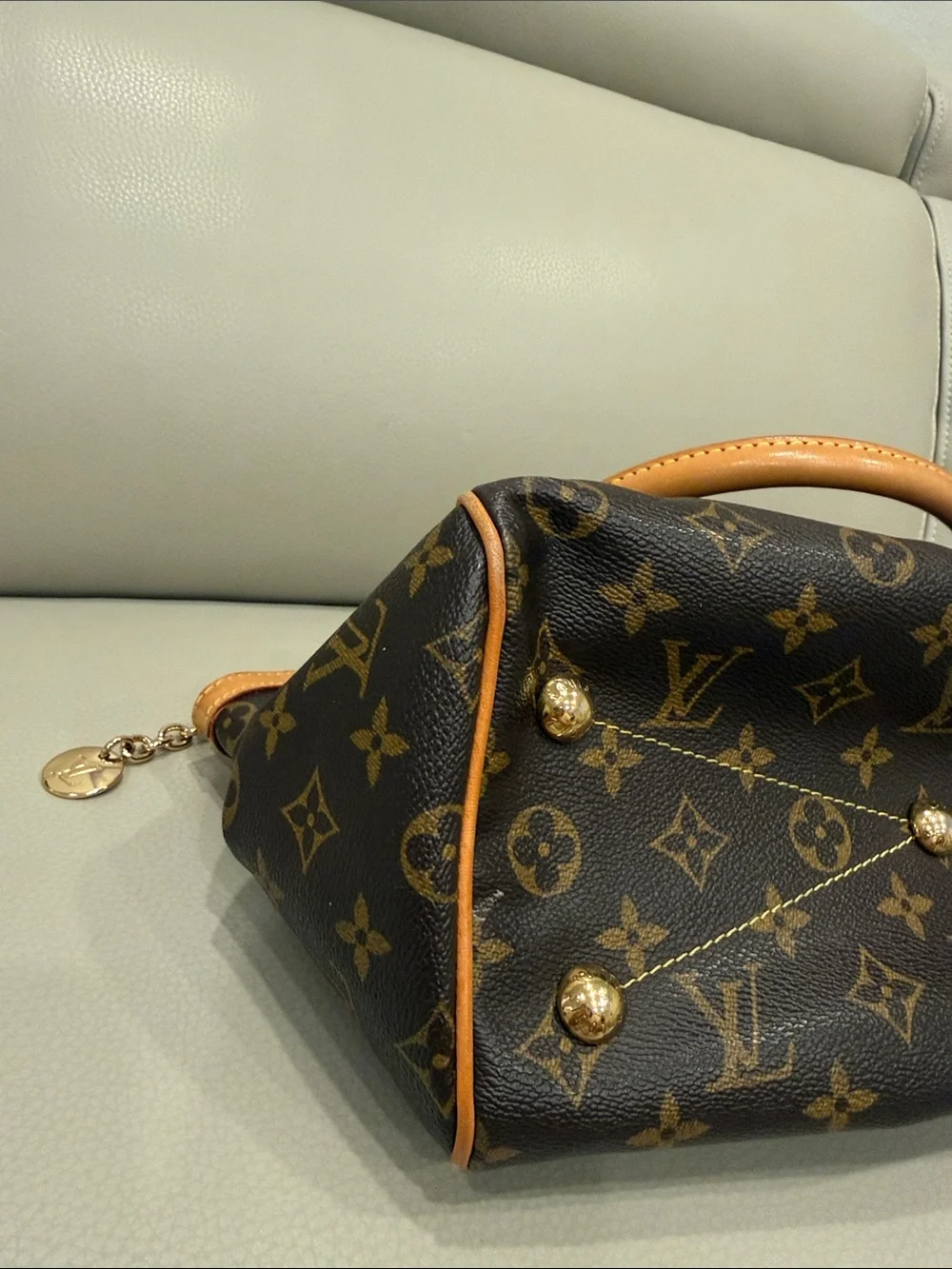 Louis Vuitton Tivoli PM Monogram Canvas Handbag